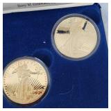 $20 Gold Double Eagles Clad Base Collectors Mint Set(3)