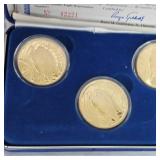 $20 Gold Double Eagles Clad Base Collectors Mint Set(3)