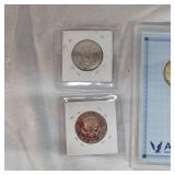 2-1976 S 50c AACGS MS64 & 2021P,2021 D 50c BU