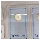 2-1976 S 50c AACGS MS64 & 2021P,2021 D 50c BU