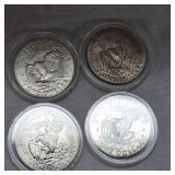 Ike $1 "O", 1971,1972,1974,1978 (4)