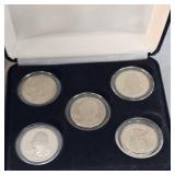 5 Decades of Washington Proof Set