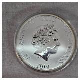 2019 $2 Lion King Coin Silver