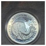 2018 1oz Elephant Coin