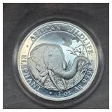 2018 1oz Elephant Coin