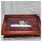 Gorgeous Coin Glass Display Box