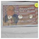 Roosevelt Dime Mint Mark Set