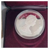 Royal Mint 1987 Anniversary Silver .999 Dollar Coin