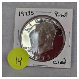 1973 S Proof $Clad from Proofset