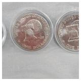 Set of 1976 Bicentennial Ikes(4) in Capsules, Very Nice
