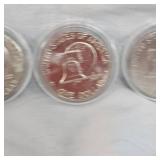 Set of 1976 Bicentennial Ikes(4) in Capsules, Very Nice