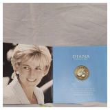 1997 Diana Princess of Wales Five Pounds, Silver Coin