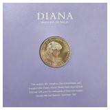 1997 Diana Princess of Wales Five Pounds, Silver Coin