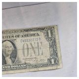 1928 A $1 Silver Certificate, Funny Back