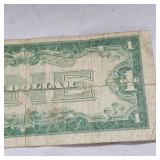 1928 A $1 Silver Certificate, Funny Back