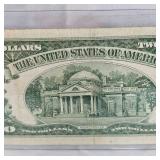 1953 A @2 US Note Red Seal XF