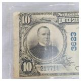 1902 $10 Dallas, TX Horseblanket