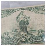 1902 $10 Dallas, TX Horseblanket