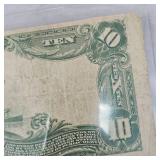 1902 $10 Dallas, TX Horseblanket