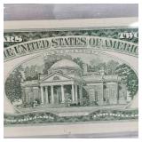 1963 $2 US Note Red Seal B UNC