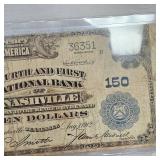 1902 $10 Nashville,KY Horseblanket