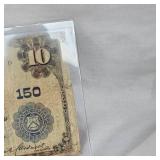 1902 $10 Nashville,KY Horseblanket