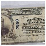 1902 $10 Chattanoofa, TN Horseblanket