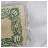 1902 $10 Chattanoofa, TN Horseblanket