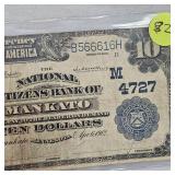 1902 $10 Mankato, MN Horseblanket