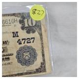 1902 $10 Mankato, MN Horseblanket