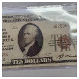 1929 $10 Battlecreek, MI National Note, XF