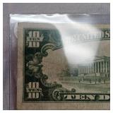 1929 $10 Battlecreek, MI National Note, XF