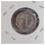 1940 and 1942 Mercury Silver 10c