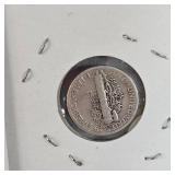 1940 and 1942 Mercury Silver 10c