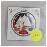2021 1oz Canada $1