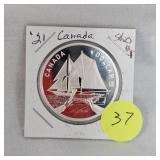 2021 1oz Canada $1