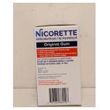 NEW NICORETTE NICOTINE POLACRILEX GUM 2 MG