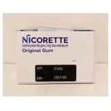 NEW NICORETTE NICOTINE POLACRILEX GUM 2 MG
