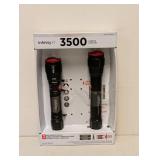 INFINITY X1 3500 LUMENS DUAL POWER FLASHLIGHTS