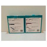 2 FOSTER GRANT DESIGN OPTICS +2.00 READING GLASSES