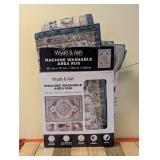 WYATT & ASH MACHINE WASHABLE AREA RUG -GERALDINE (5’ 3” x 7’ 5”)
