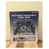 NEW WYATT & ASH MACHINE WASHABLE AREA RUG -ESTELLA (5’ 3” x 7’ 5”)