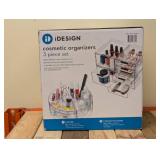 IDESIGN COSMETIC ORGANIZER 3PC. SET