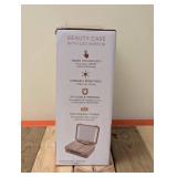 NEW GLO TECH BEAUTY CASE WITH LED MIRROR