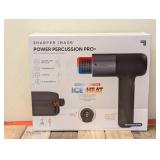NEW SHARPER IMAGE POWER PERCUSSION PRO+ HOT/COLD PERCUSSION MASSAGER