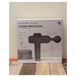 SHARPER IMAGE POWER PERCUSSION DEEP TISSUE MASSAGER