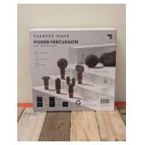 SHARPER IMAGE POWER PERCUSSION DEEP TISSUE MASSAGER
