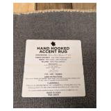 HAND HOOKED ACCENT FALL RUG