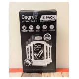 DEGREE ULTRACLEAR PLUS DEODORANT 5PK.