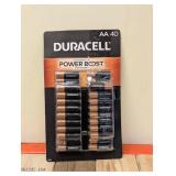 DURACELL AA BATTERIES 40PK.